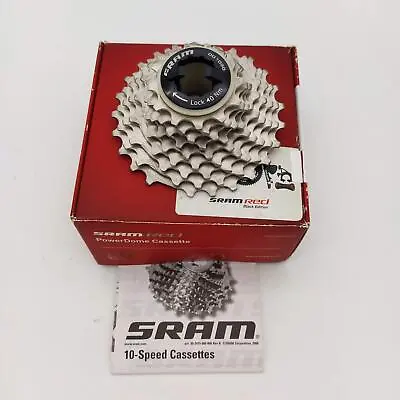 Sran Red Power Dome 10spd Cassette 11-25T Black Edition NOS Road Racing Bike • $135.27