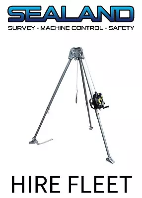 Fall Arrest Tripod And Block Hire - Hire Rate Per Week • £55