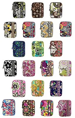 NWT Authentic Vera Bradley E-Reader Sleeve Fit IPad Mini Kindle Nook Etc  • $21.99