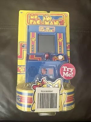 Basic Fun Arcade Classics Ms Pac-Man Retro Mini Arcade Game Handheld Bandai 2018 • $23.13