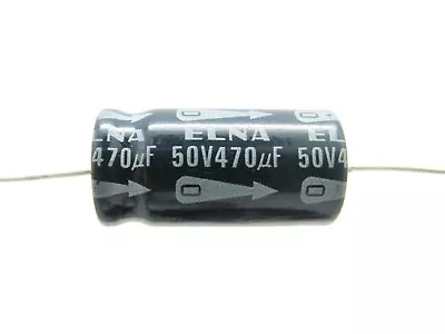 1UF To 3300UF - 16V To 50V - Axial Electrolytic Capacitors - ELNA *NOS* • $1.30