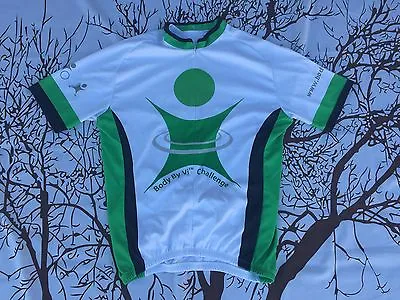 🔥Zaavy Cycle Bike Body Vi Challenge Men XL XLARGE Green White Visalus Science🔥 • $26.09