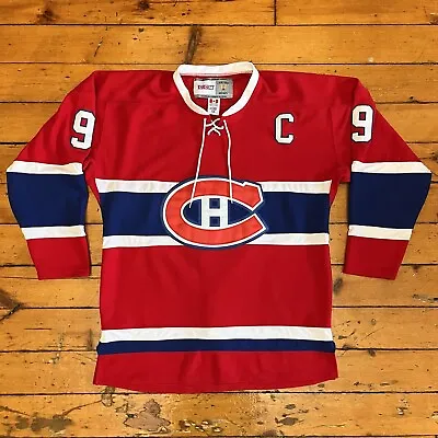 VTG Rocket Maurice Richard Montreal Canadiens Away Red Jersey CCM Large (54) NHL • $189.61