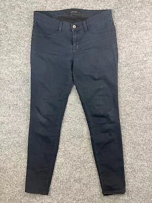 J Brand Super Skinny Jeans 29 Dark Blue Denim Low Rise Stretch Cotton • $7.50