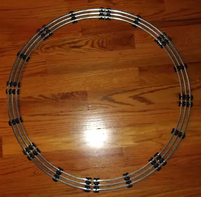 Vintage LIONEL O Gauge 3-Rail RR Heavy Duty Curved Train Track 8 Piece Lot • $24.99