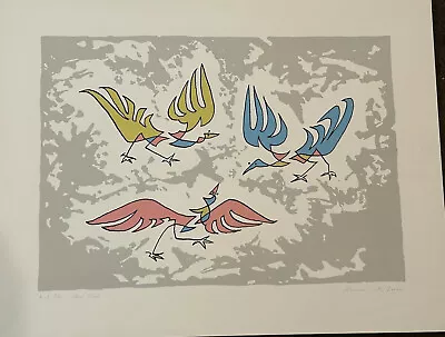 Norman Mclaren - Three Birds - Signed Serigraph - E.A. 9/10 • $350
