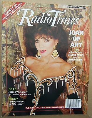 Radio Times/1989/Joan Collins/George Melly/Johnny Speight/Sarah Brightman/ • £7.50