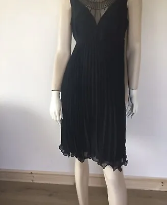 Black Dress By Next Signature Size Uk 14 Brand New With Tags Rrp £75 Salsa Dance • £34