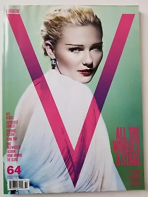 V Mag No 64 Spring 2010. Kirsten Dunst Mario Testino. Very Good. Read • $28