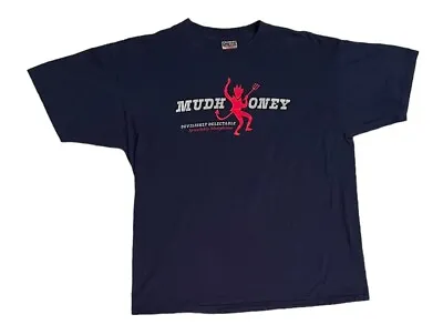 VTG 90s Mudhoney Devilishly Delectable Spreadably Meatylicious Shirt Size XL • $249.99