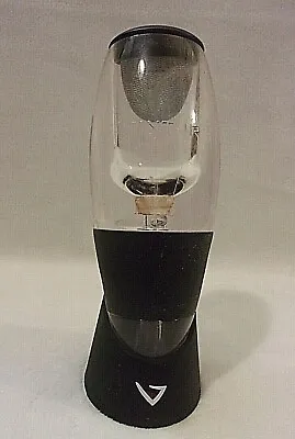 VINTURI WINE AERATOR With STAND And MESH AERATOR BASKET - Black And Clear • $9.50