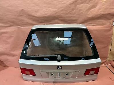 BMW E39 528it 540it Touring Trunk Lid W Panel Titan Silver Station Wagon #00210 • $1276