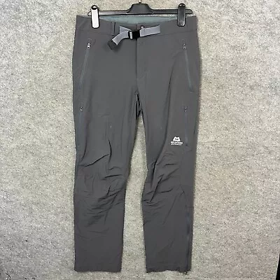 Mountain Equipment Trousers Mens 30 Grey Ibex Pant Short Leg Outdoor Hiking • $68.37