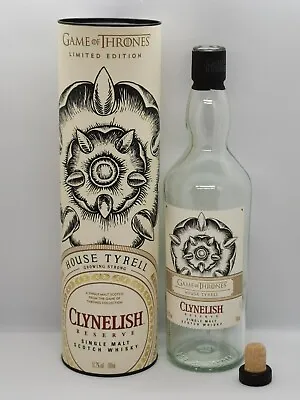 GAME OF THRONES HOUSE TYRELL Limited Ed. Decorative Tube & Empty Whisky Bottle • $9.90
