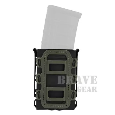 Tactical Molle Soft Shell Rifle 5.56 7.62 308 Magazine Pouch Mag Carrier Holder • $12.95