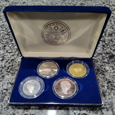 Marshall Islands Marilyn Monroe Commemorative 4-coin Set In Original Box W/ Coa • $75