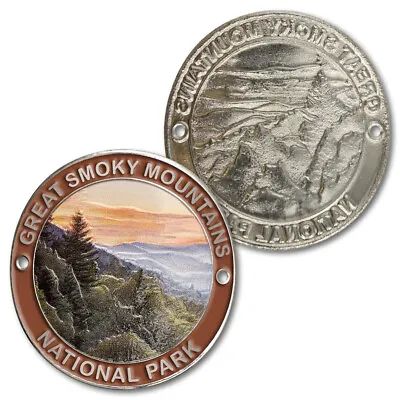 $9.99 • Buy NEW Great Smoky Mountains Hiking Stick Medallion