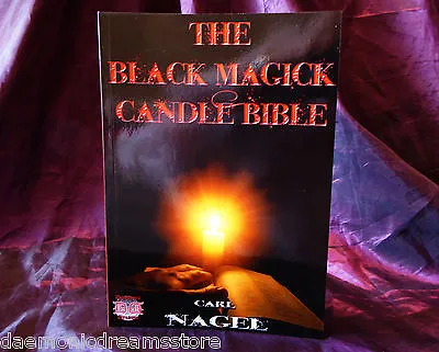 £40 • Buy BLACK MAGICK CANDLE BIBLE Carl Nagel Finbarr Occult Grimoire Magic Witchcraft