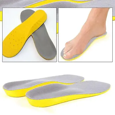 £3.19 • Buy Memory Foam Unisex Orthopedic Shoe Pads Trainer Foot Feet Comfort Heel Insoles