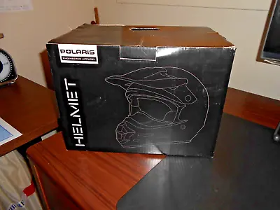 NIB - Polaris Moto EC Full Face Helmet Graphic D.O.T.  Medium #77216221-630-00 • $58.06