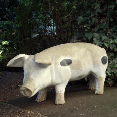 £125 • Buy VINTAGE 20th Century Advertising Display BUTCHERS SHOP PIG