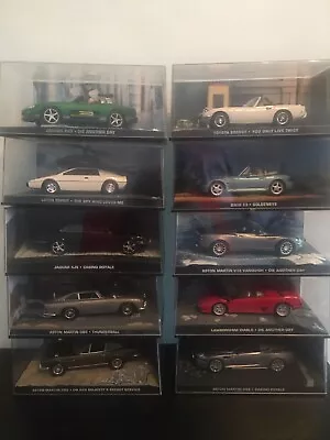 James Bond Car Collection And Magazines • $35