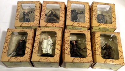 £10.99 • Buy 8x Lord Of The Rings Eaglemoss Collectors Figures Boxed. Legolas Gandalf Aragorn