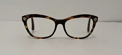 Versace VE 3224 5148 Tortoise Plastic Cat-eye Eyeglass Frames 54mm • $89.99