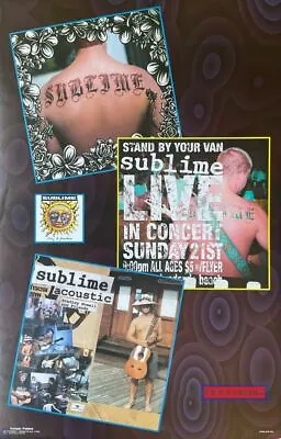 $97.07 • Buy Stand By Your Van Sublime Vintage Concert Promo Poster 22 X 34.5