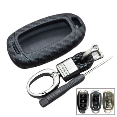 $18.75 • Buy Cover Car Key Case For Hyundai Santa Fe Kona I30 2018 2019 Shell Protector