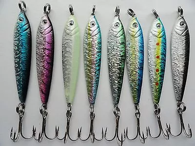 8 Colors Set Mega Live Bait Metal Jigs Select Weight 1.5oz 2.5oz 3.5oz 6.5oz  • $21.99