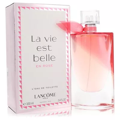 La Vie Est Belle En Rose Lancome L'eau De Toilette 3.4 Oz / E 100 Ml • £160.99