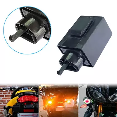 3Pin Motorcycle LED Flasher Relay Electronic Blinker Turn Signal Light Flasher • $9.99