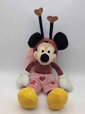 Mickey Mouse Valentines Day Butterfly Pixie Wings11  Plush Stuffed Disney Toy • $15.19