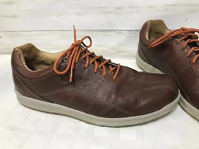 FJ FootJoy Versaluxe Brown Leather Spikeless Golf Shoes 57253 Mens Size 11 M • $19.99