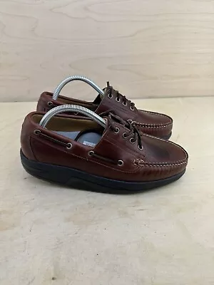 Tru Gait Men  Brown Rocker Bottom Orthopedic Shoes Size  9W USA • $62.10