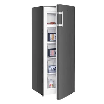 Cookology CTFZ163IX 168L Tall Freestanding Freezer 143cm High 55cm Wide In Inox • £299.99