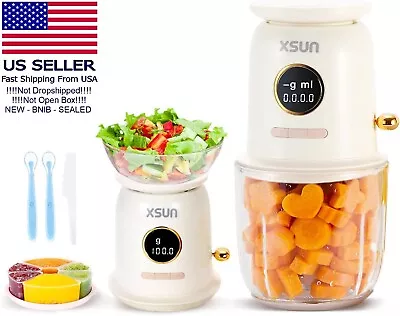 Portable Baby Food Maker - Built In Scale - Rechargeable - BPA Free - New • $39.99