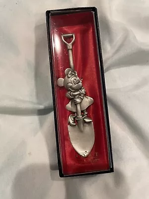 Vintage Fort Genuine Pewter Shovel Spoon Disney Minnie Mouse • $15