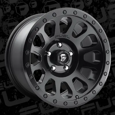 18Inch Matte Black Wheel Fuel Vector 18x9 20 D57918907357 5x5 Lug FOR Jeep • $353