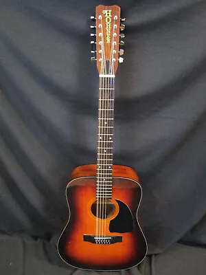 VIntage Hohner HG512 TS Electric Acoustic 12-String • $359