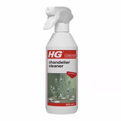 HG Glass Crystal Chandelier Cleaner Spray 500ml For Cleaning Chandeliers In Situ • £10.19