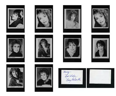 Mary Cadorette - Signed Autograph And Headshot Photo Set - Three's A Crowd • $49.99