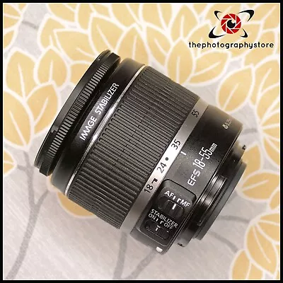 £68.50 • Buy Canon Image Stabilizer EOS EFS 18 55mm Zoom Lens EOS 600D 650D 50D 60D 1100D