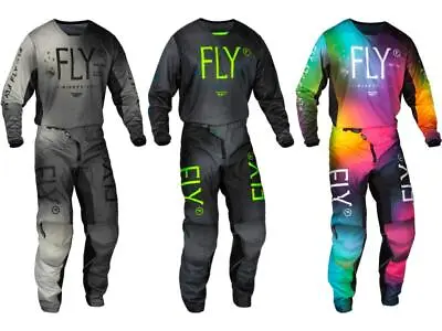 Fly Racing Youth Kinetic Prodigy Jersey & Pant Combo Set MX/ATV/BMX Riding Gear • $157.90