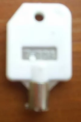$10 • Buy T-004 1-800 Vending Key WHITE NEW Fits 1-800, LYPC, V Line
