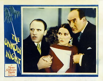 £3 • Buy The Unholy Night DVD - Ernest Torrence Dir. Barrymore Pre-Code Mystery Film 1929