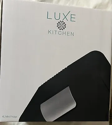 Luxe Kitchen 4L Mini Fridge  • $32