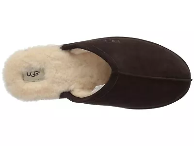 UGG Men's SCUFF Casual Comfort Suede Slip On Slippers ESPRESSO 1101111 Brand New • $48.45