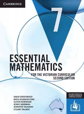 NEW Essential Mathematics For The Victorian Curriculum Year 7 Second Edition Vic • $74.95